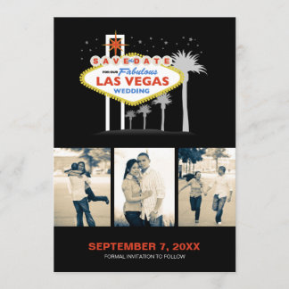 Reserva La Fecha El Boda de Las Vegas Save-the Date