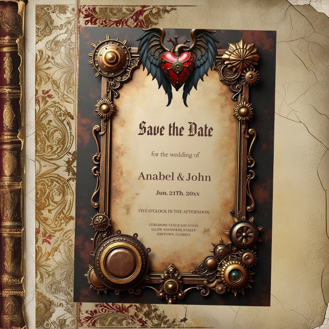 Reserva La Fecha El corazón pulsador de la mecánica (Subido por el creador)