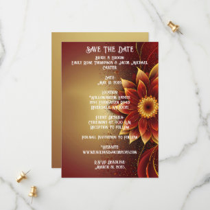 Reserva La Fecha El florecimiento eterno, una celebración eterna de