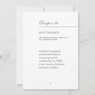 Reserva La Fecha El mejor capítulo de nuestras vidas  Formato del l