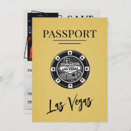 Reserva La Fecha El Pasaporte Amarillo Las Vegas Salva La Fecha