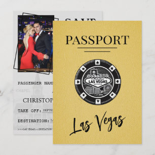 Reserva La Fecha El Pasaporte Amarillo Las Vegas Salva La Fecha