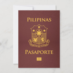 Reserva La Fecha El pasaporte filipino de Borgoña salva la fecha