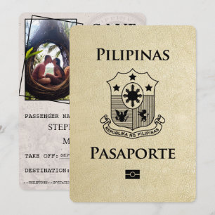 Reserva La Fecha El pasaporte filipino de Champagne salva la fecha