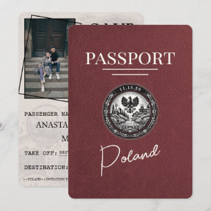Reserva La Fecha El pasaporte polaco de Borgoña salva la fecha