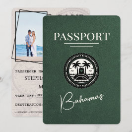 Reserva La Fecha El pasaporte verde de Bahamas salva la fecha