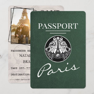 Reserva La Fecha El pasaporte verde de París salva la fecha