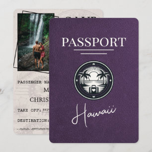 Reserva La Fecha El Pasaporte Violet Purple Hawaii Ahorra La Fecha