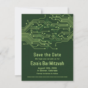 Reserva La Fecha Electronics Computer Circuit Board Bar Mitzvah