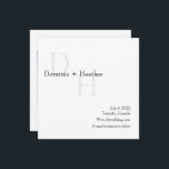 Reserva La Fecha Elegancia Minimalista CLÁSICA Con Foto<br><div class="desc">¡Hecho para ti!</div>