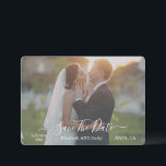 Reserva La Fecha Elegant Classic Black and White Caligraphy Wedding<br><div class="desc">-Capture the timeless beauty of love with this elegant black and white wedding photo, featuring intricate calligraphy. Perfect for couples seeking a sophisticated and classic touch for their special day, this beautiful image is ideal for wedding invitations, decor, or personal keepsakes. The contrast of black and white enhances the romantic...</div>