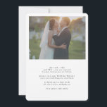 Reserva La Fecha Elegant Classic Black and White Caligraphy Wedding<br><div class="desc">-Capture the timeless beauty of love with this elegant black and white wedding photo, featuring intricate calligraphy. Perfect for couples seeking a sophisticated and classic touch for their special day, this beautiful image is ideal for wedding invitations, decor, or personal keepsakes. The contrast of black and white enhances the romantic...</div>