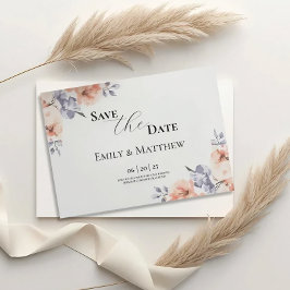 Reserva La Fecha Elegant Lavender Watercolor Wedding Save The Date