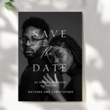 Elegant Minimalist Photo Overlay Wedding