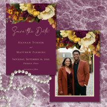 Elegant Moody Jewel Vintage Floral Wine Photo