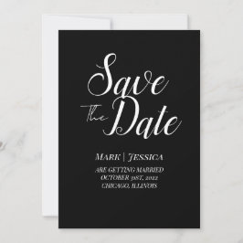 Reserva La Fecha Elegant Save The Date Card | Minimal Modern