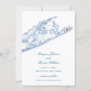 Reserva La Fecha Elegante 360 Este en el Boda Montauk Downs