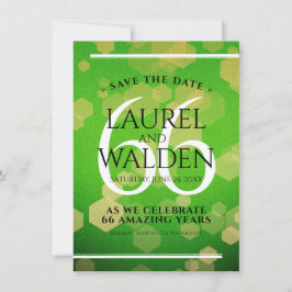 Reserva La Fecha Elegante 66º aniversario del Boda Titanita