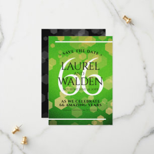 Reserva La Fecha Elegante 66º aniversario del Boda Titanita