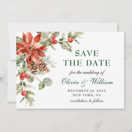 Reserva La Fecha Elegante Boda de bifurcación de color de agua de p