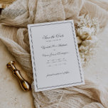 Reserva La Fecha Elegante Boda de caligrafía clásica<br><div class="desc">Las bodas clásicas y atemporales ahorran la tarjeta de fecha, perfecta para las parejas que aprecian la elegancia subestimada. El clásico tipo de caligrafía de color gris le aporta un toque de sofisticación a su día especial, mientras que el delicado diseño de doble marco pone de relieve los detalles importantes...</div>