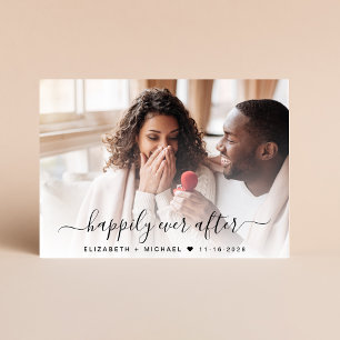 Reserva La Fecha Elegante Boda de crema de código QR fotográfico