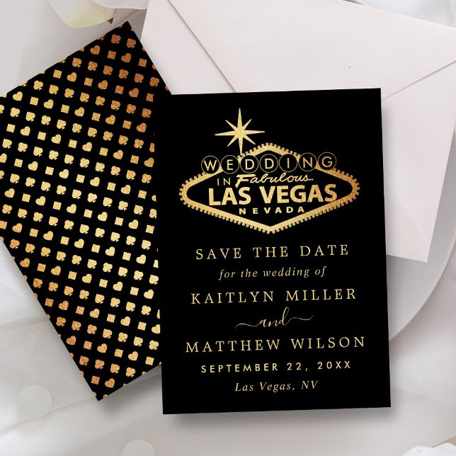 Reserva La Fecha Elegante Boda de Destino de Las Vegas (Subido por el creador)