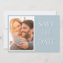 Reserva La Fecha Elegante Boda de fotografías de escritura moderna