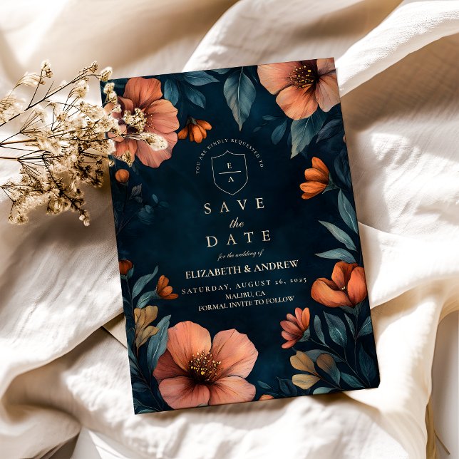 Reserva La Fecha Elegante Boda de Halloween (Subido por el creador)