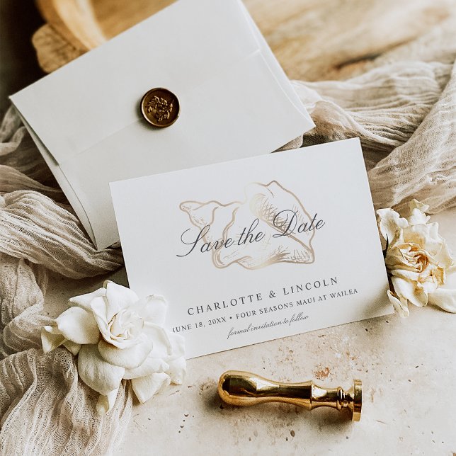 Reserva La Fecha Elegante Boda de la época dorada (Subido por el creador)