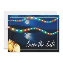 Elegante Boda de Playa Monoiluminada