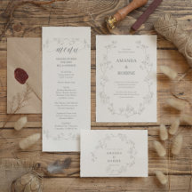 Elegante Boda Floral Salva La Fecha