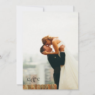 Reserva La Fecha Elegante Boda fotográfico