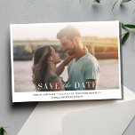 Reserva La Fecha Elegante Boda fotográfico simple Minimalista<br><div class="desc">Nuestra sencilla y elegante boda de fotos Minimalista Save the Date es la elección perfecta para aquellos que aprecian la elegancia de la simplicidad y quieren poner sus preciados recuerdos al frente de su invitación boda. Su foto favorita de compromiso ocupa el centro del escenario, rodeada por un borde limpio...</div>