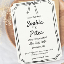 Elegante Boda inmaduro de ceño a mano