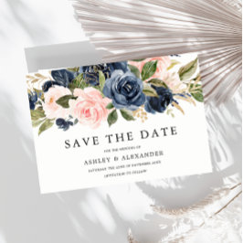 Reserva La Fecha Elegante Boda Moderna de Todos los Temporadas con 