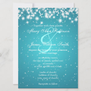 Reserva La Fecha Elegante Boda Salvar La Fecha De Invierno Esparkle