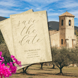 Reserva La Fecha Elegante Borde gris sin blanco salva la fecha