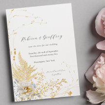 Elegante caligrafía de Rosa de Fern Botánico Román