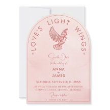 Elegante cita Minimalista única Boda moderna