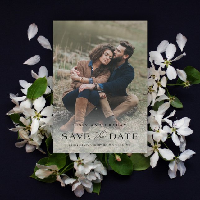Reserva La Fecha Elegante código QR 2 Foto Boda  (Subido por el creador)
