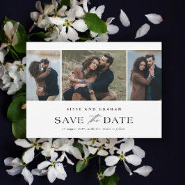 Reserva La Fecha Elegante código QR 3 Foto Boda