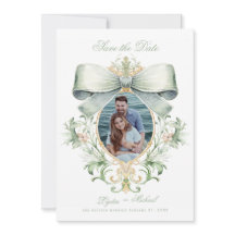 Elegante Escudo dorado con Green Bow | Foto