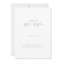 Elegante floral salvar la fecha