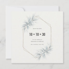 Reserva La Fecha Elegante Foliage Moderno