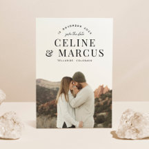 Elegante foto completa simple de doble cara