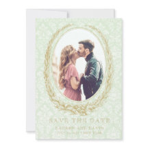 Elegante Laurel Wreath | Foto verde de Damasco