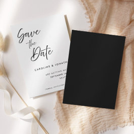 Reserva La Fecha Elegante letra manuscrita moderna | Boda