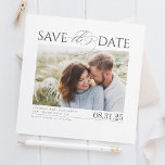 Reserva La Fecha Elegante Minimalista moderno salva la foto de la f<br><div class="desc">Elegante minimalista guardar las tarjetas de fotos de fecha</div>
