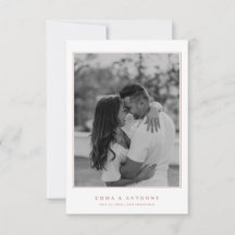 Elegante Monograma Terracota Boda